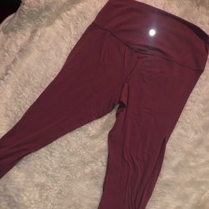 Mauve/Pink Lululemon Leggings